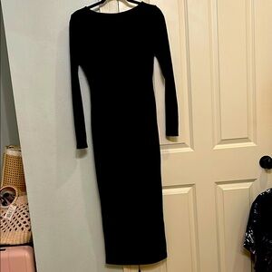 Body conscious knit dress